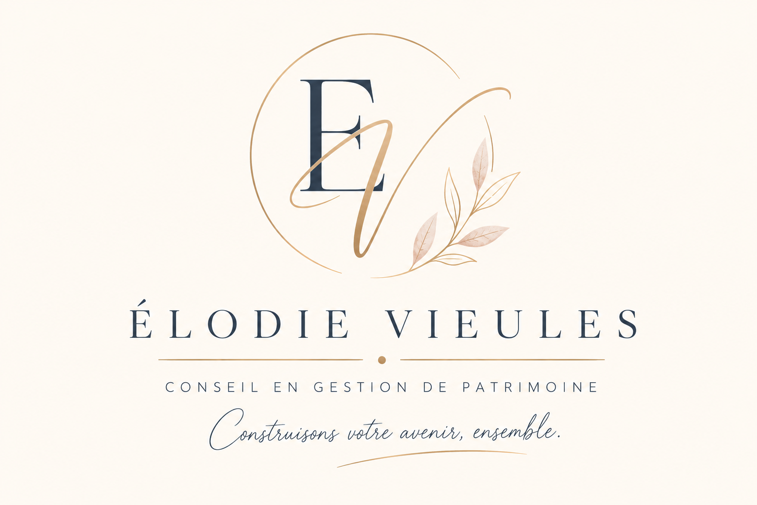 Logo Élodie Vieules, conseil en gestion de patrimoine